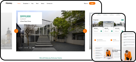 Homey Free HTML5 Bootstrap Template