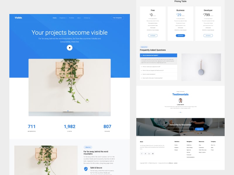 Untree.co - Visible: Free Bootstrap 4 Template