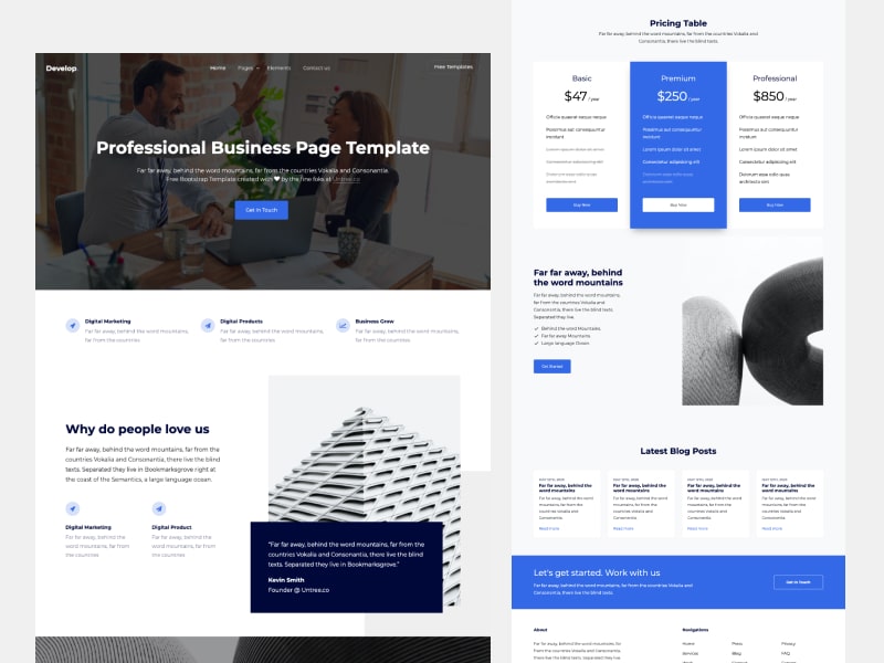 8-free-minimal-website-templates-to-build-web-presence-untree-co