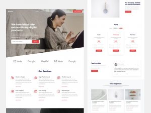 8 Free Minimal Website Templates To Build Web Presence - Untree.co