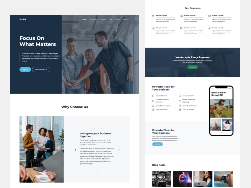 Medio - Web Design Agency Template Free Download - Untree