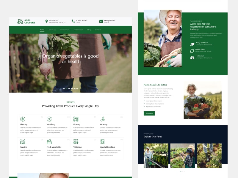 Untree.co - Agriculture Free Bootstrap Template for Agriculture
