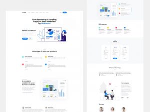 Landing Free Bootstrap 4 Template For Landing Pages - Untree