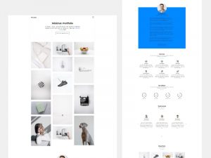 Minimal Free Bootstrap Portfolio Template Untree Minimal Free Bootstrap Portfolio Template Untree
